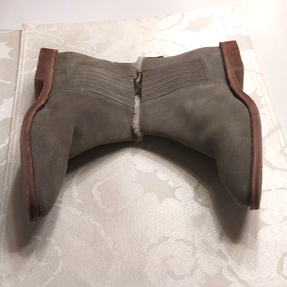 Seychelles NWOT Women's Pool Cozy Olive Green Size 8.5 Ankle Boots Booties Shoes - Picture 6 of 10